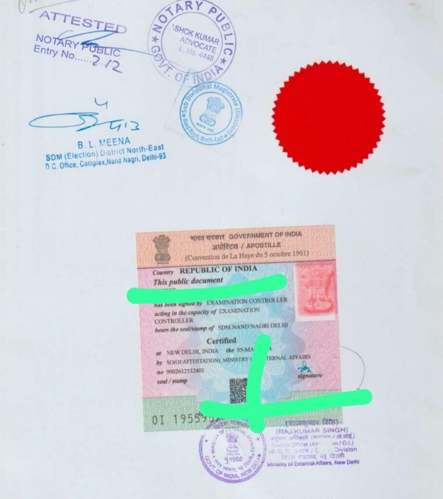 Best apostille services Delhi