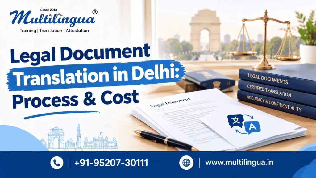 Legal Document Translation in Delhi: Process & Cost