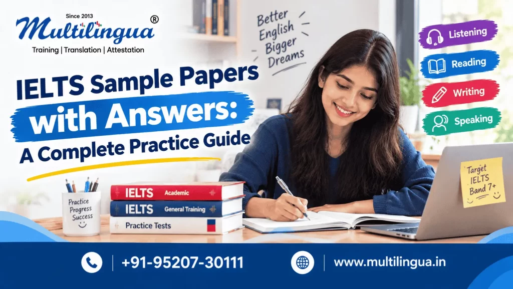 IELTS Sample Papers with Answers: A Complete Practice Guide