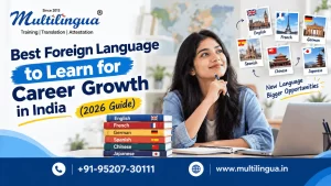 Best Foreign Language to Learn for Career Growth in India